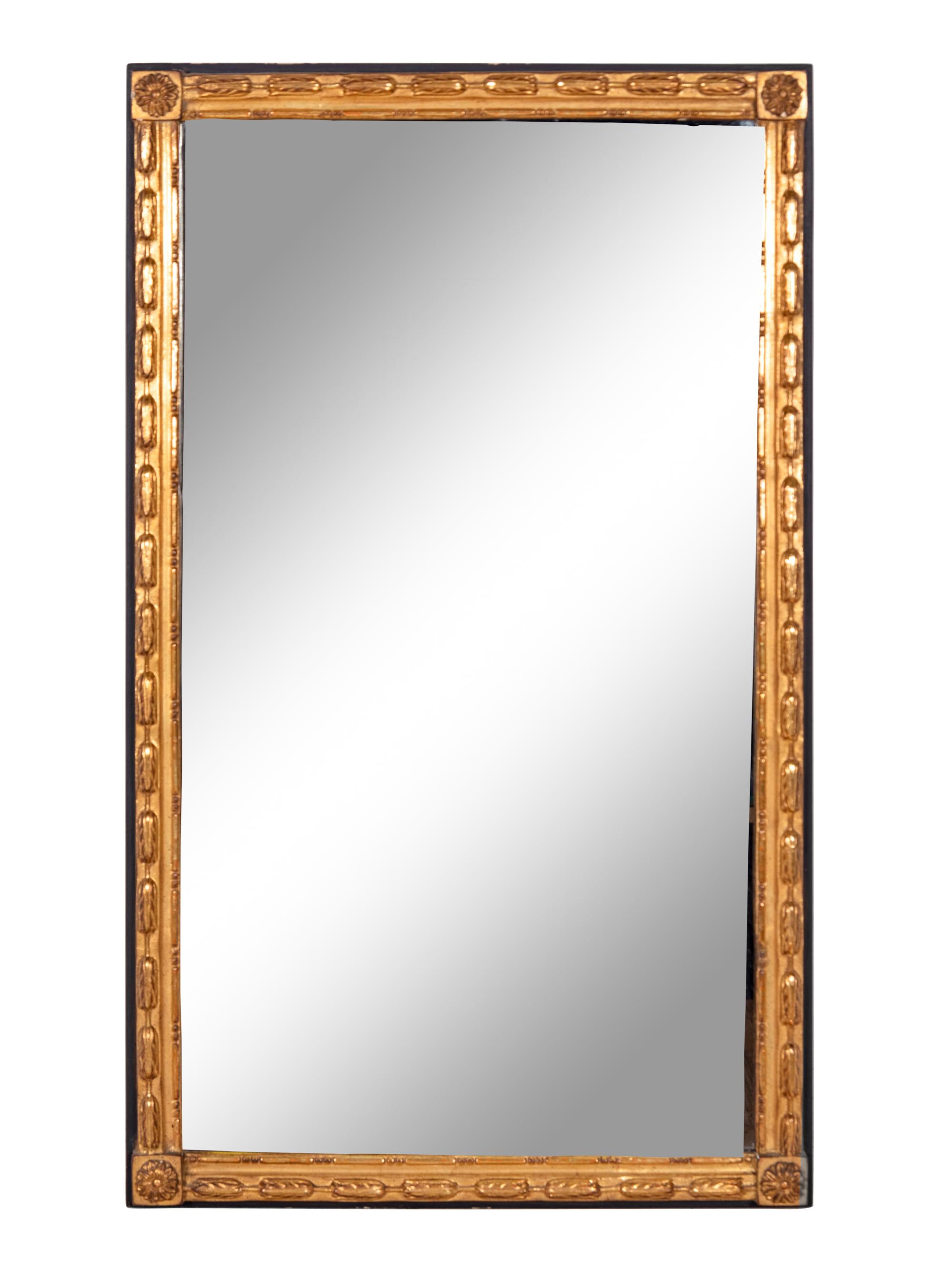 A Continental Giltwood Mirror