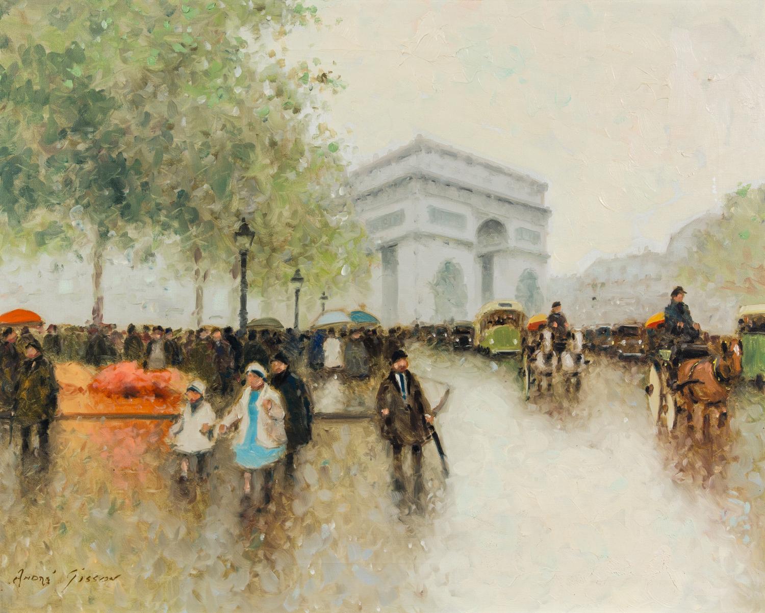 Andre Gisson, (American, 1928-2003), Arch de Triumph