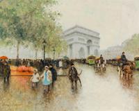 Andre Gisson, (American, 1928-2003), Arch de Triumph