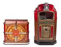 A Packard Jukebox, Pla-more, Height 63 inches.