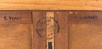 Satinwood Cabinet with Painted Roundels, c. 1955 France