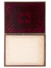[CALIFORNIA - EARLY PHOTOGRAPHY]. Whole plate daguerreotype of San Francisco, California. Circa 1852-1853.