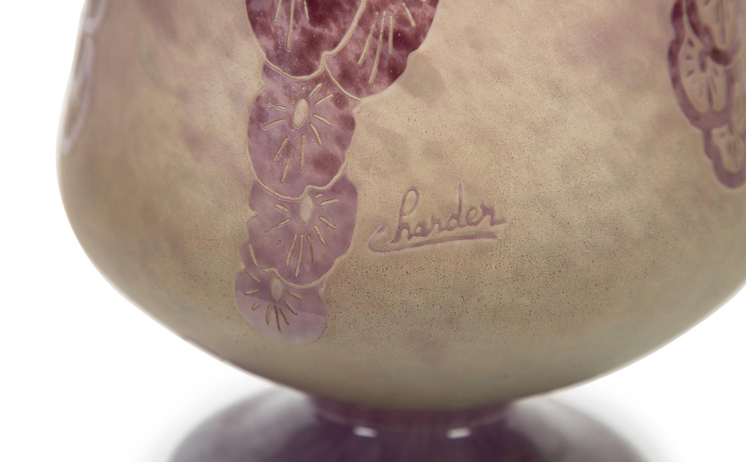 A Le Verre Fran ç ais Cameo Glass Vase