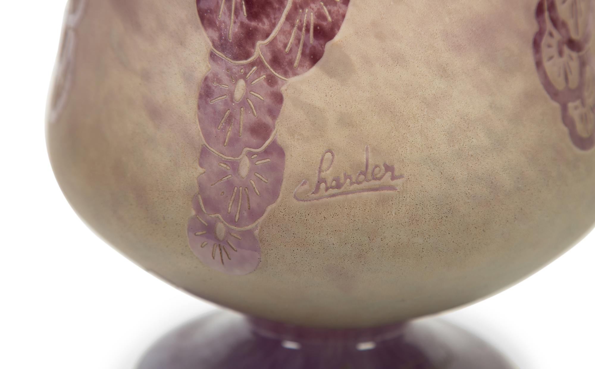 A Le Verre Fran ç ais Cameo Glass Vase