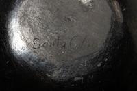 Santa Clara Blackware Pottery Bowl