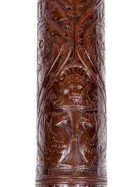 A Pair of Continental Bronze Columns
