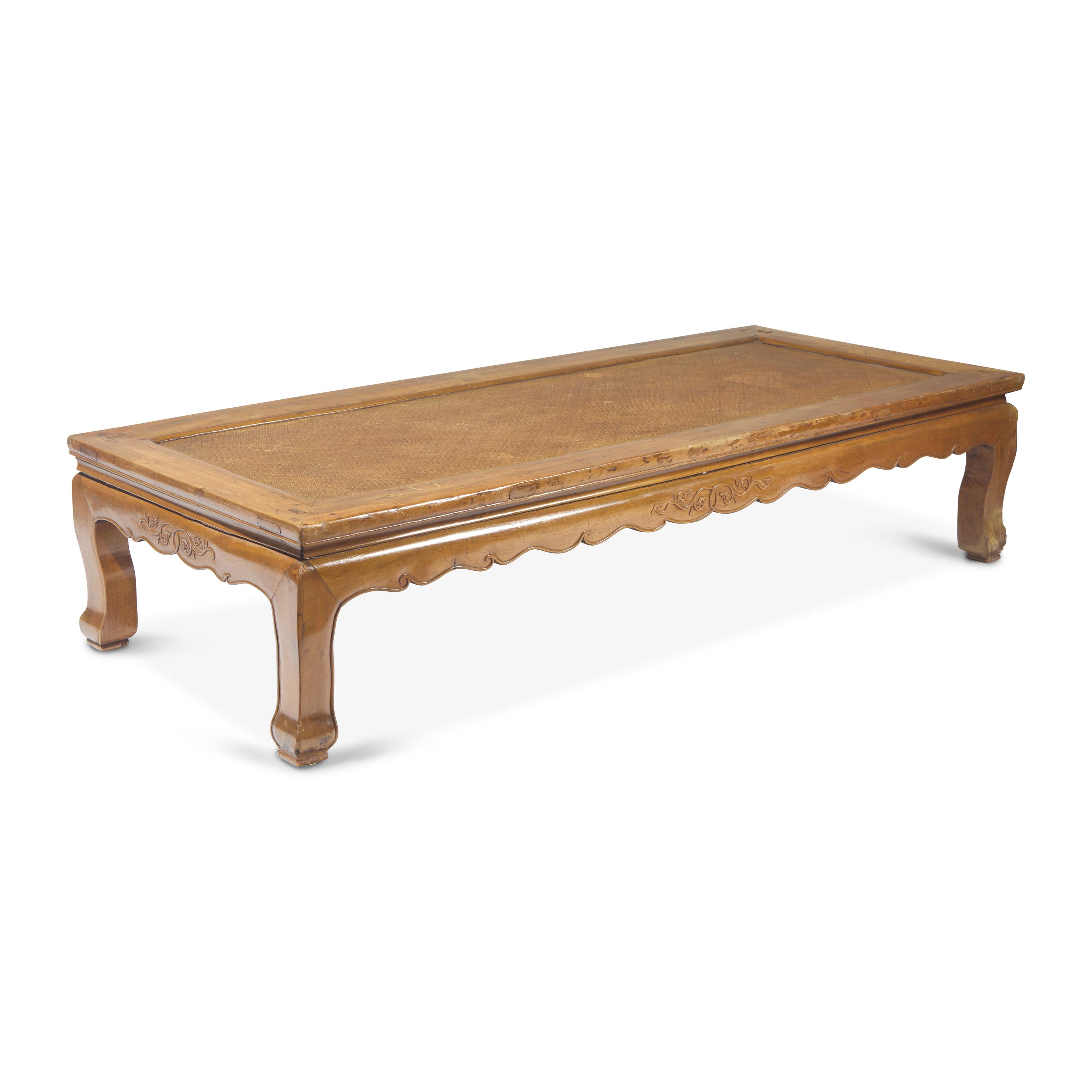 A Chinese Hardwood Daybed, Luohan ta, Qing Dynasty — 清 硬木羅漢榻