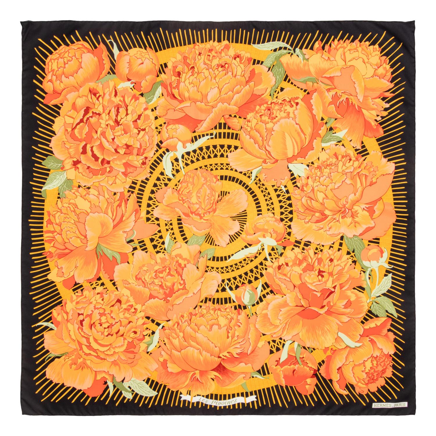 Hermès, Four 90cm Scarves