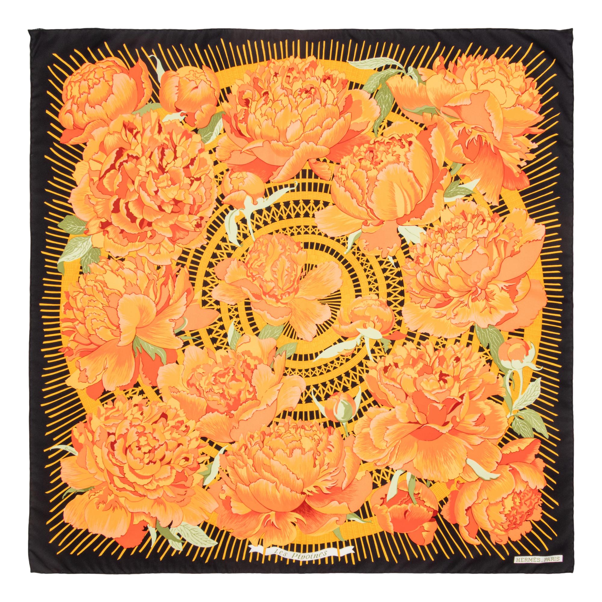 Hermès, Four 90cm Scarves