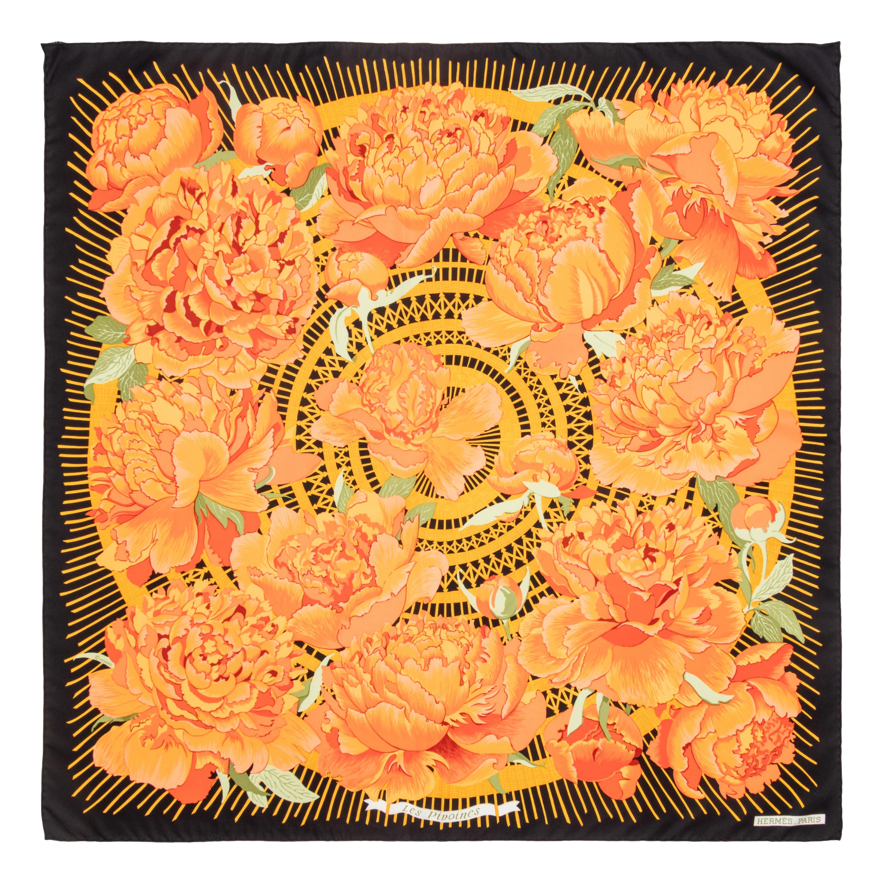 Hermès, Four 90cm Scarves