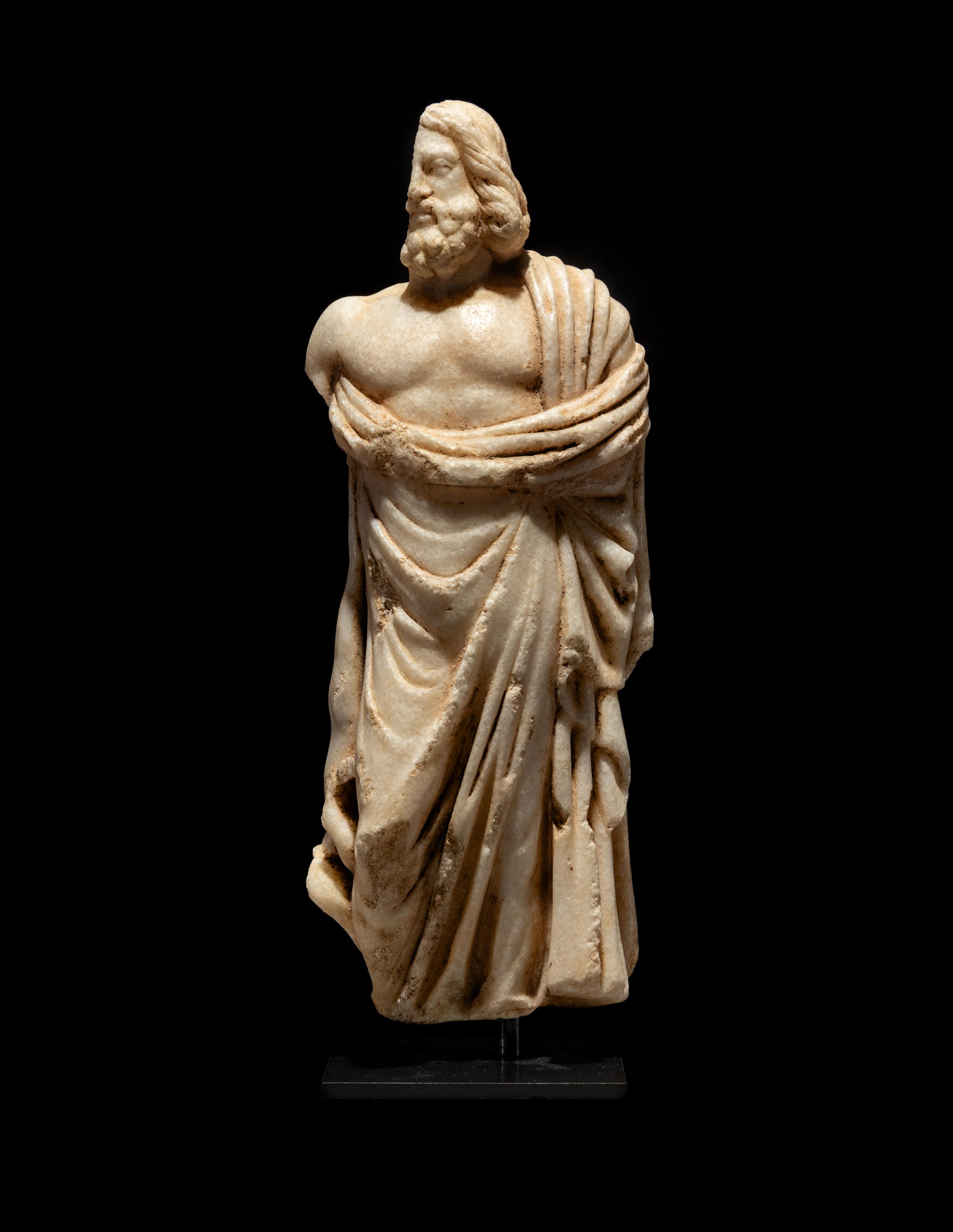 A Roman Marble Asclepius
