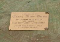 A Large Carved Chicago Bear Gifted by 1991-92 Team to Mike Ditka Formerly Displayed at Mike Ditka's Restaurant