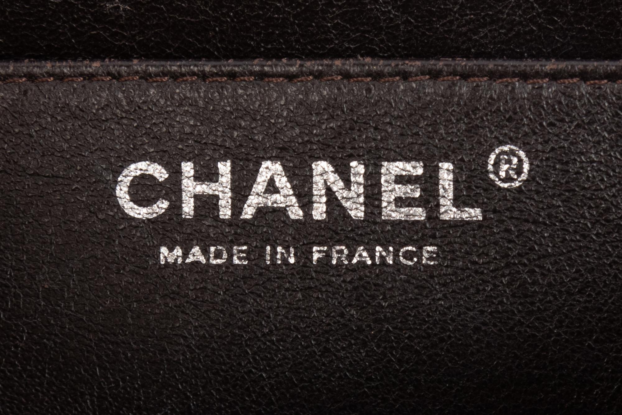 Chanel Brown Leather Flap Bag, 2008-09