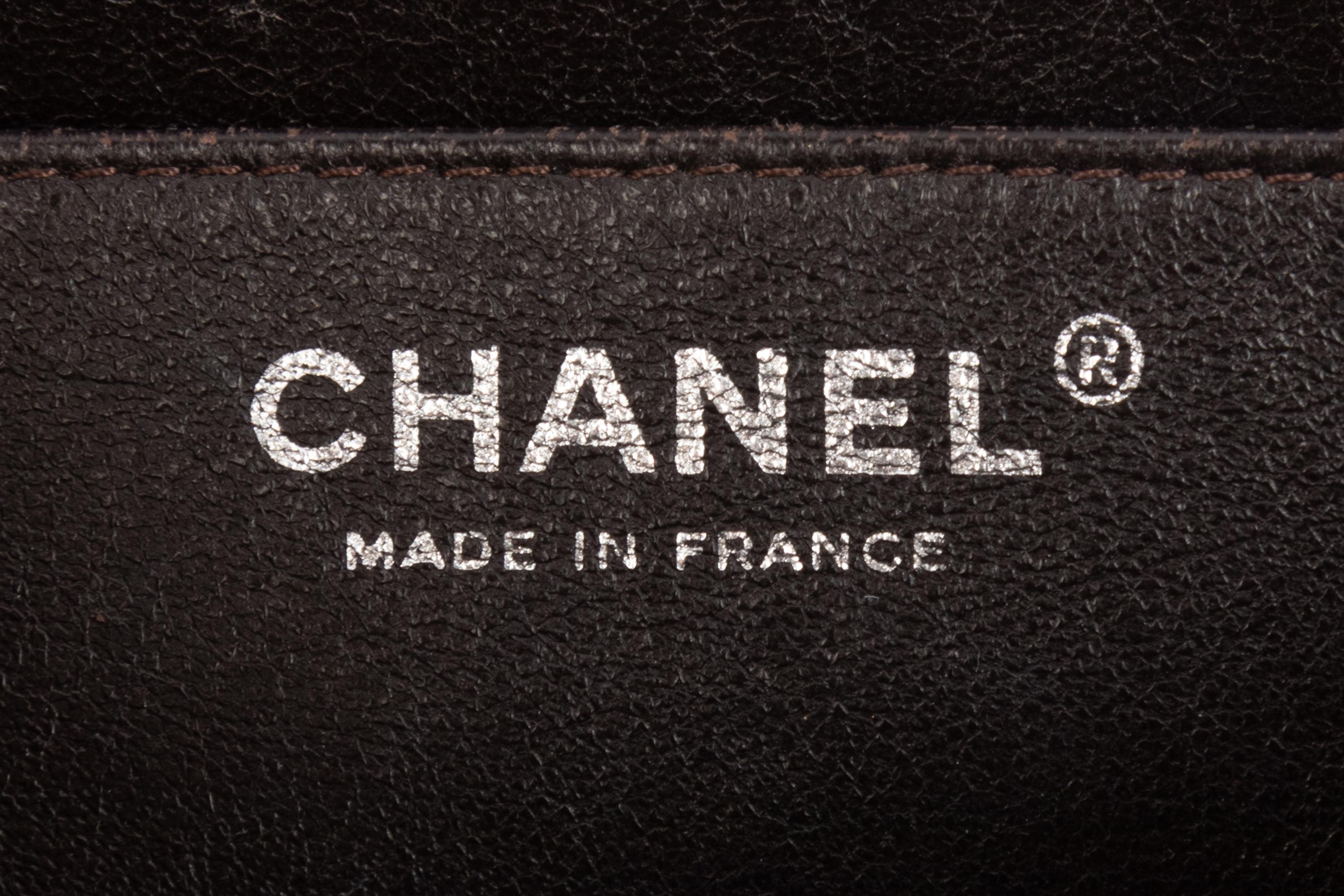 Chanel Brown Leather Flap Bag, 2008-09