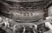 An Asprey & Co. Silver-Mounted Cut Glass Decanter