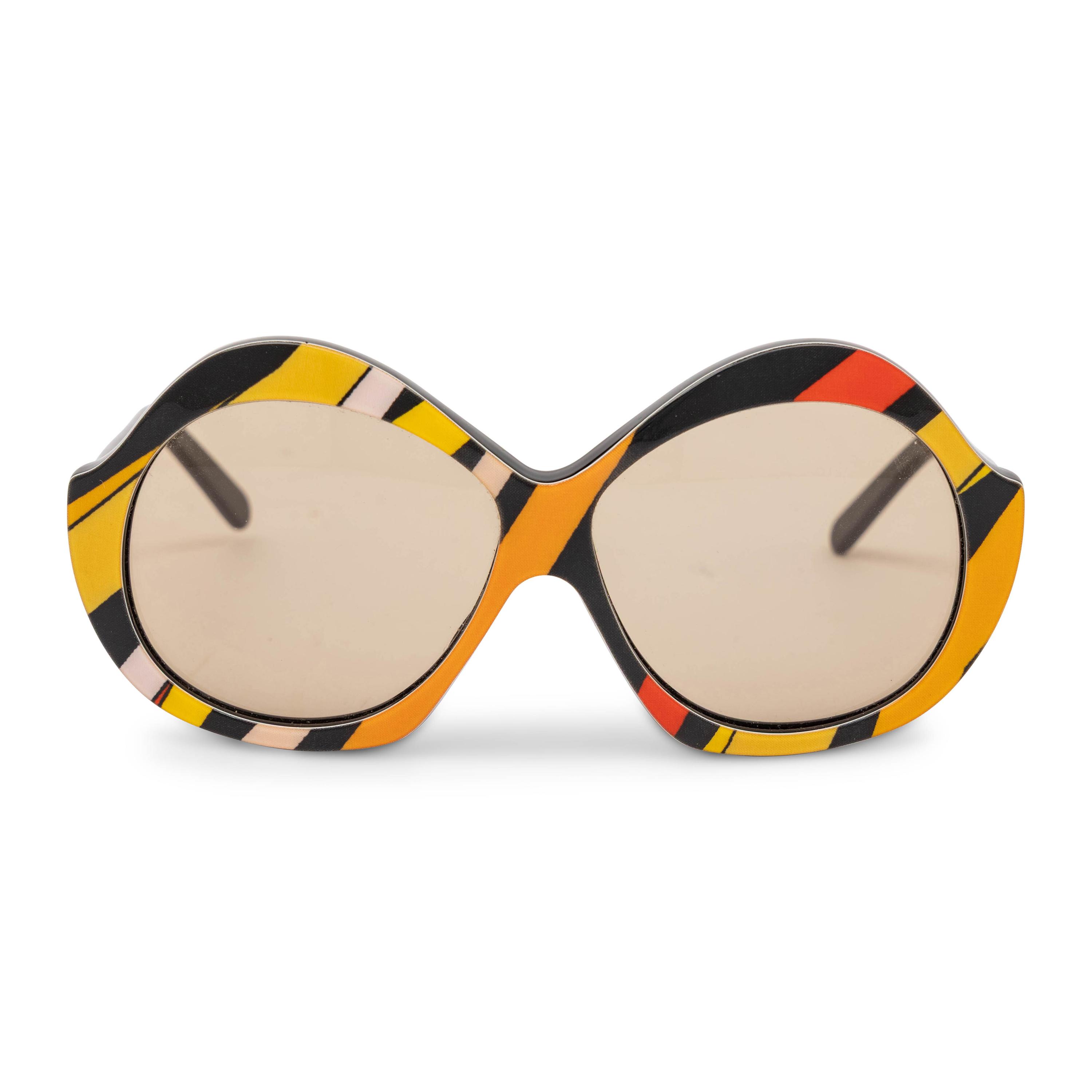 Emilio Pucci, Pucci-Print Sunglasses, 1960's