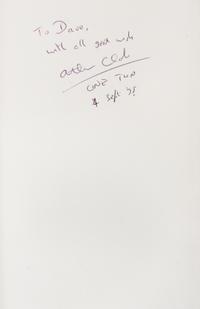 CLARKE, ARTHUR C. Across the Sea of Stars. New York, 1959. First edition thus, signed.