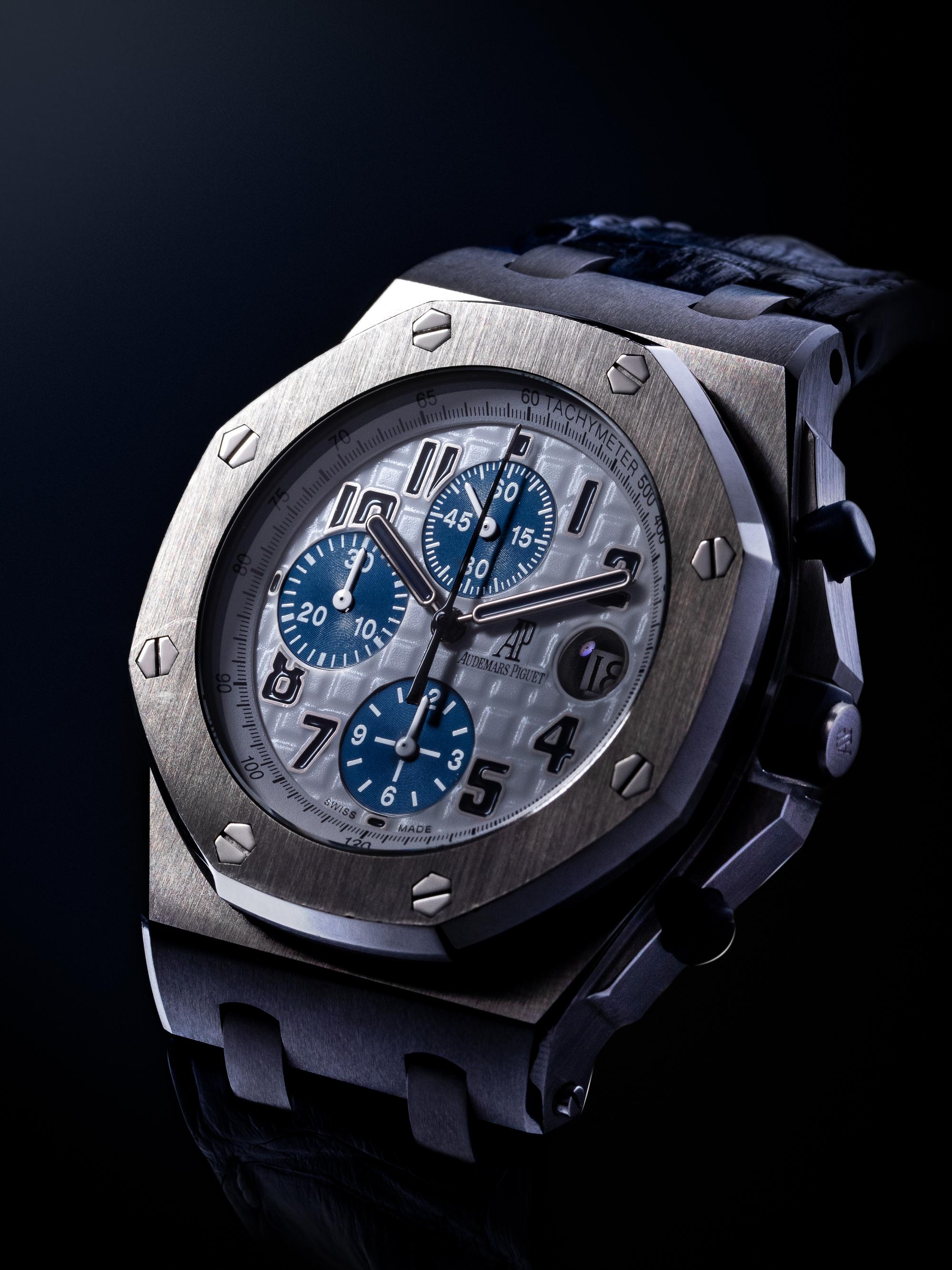 A SPORTY AUDEMARS PIGUET, REF. 26170 STAINLESS STEEL 'ROYAL OAK OFFSHORE' CHRONOGRAPH WRISTWATCH