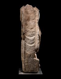A Roman Marble Trapezophorus in the Form of a Barbarian Captive