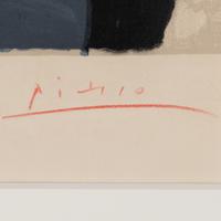 After Pablo Picasso (Spanish, 1881–1973) — Tête de Femme au Chapeau, 1956