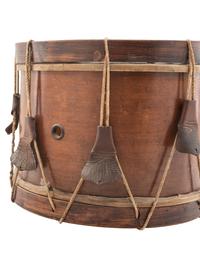 [CIVIL WAR]. Civil War-era child's snare drum & eagle head sword.
