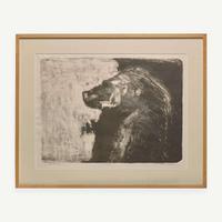 Nathan Oliveira (American, 1928 - 2010) Baboon