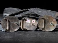 Mosaic Inlay Bird Belt Buckles