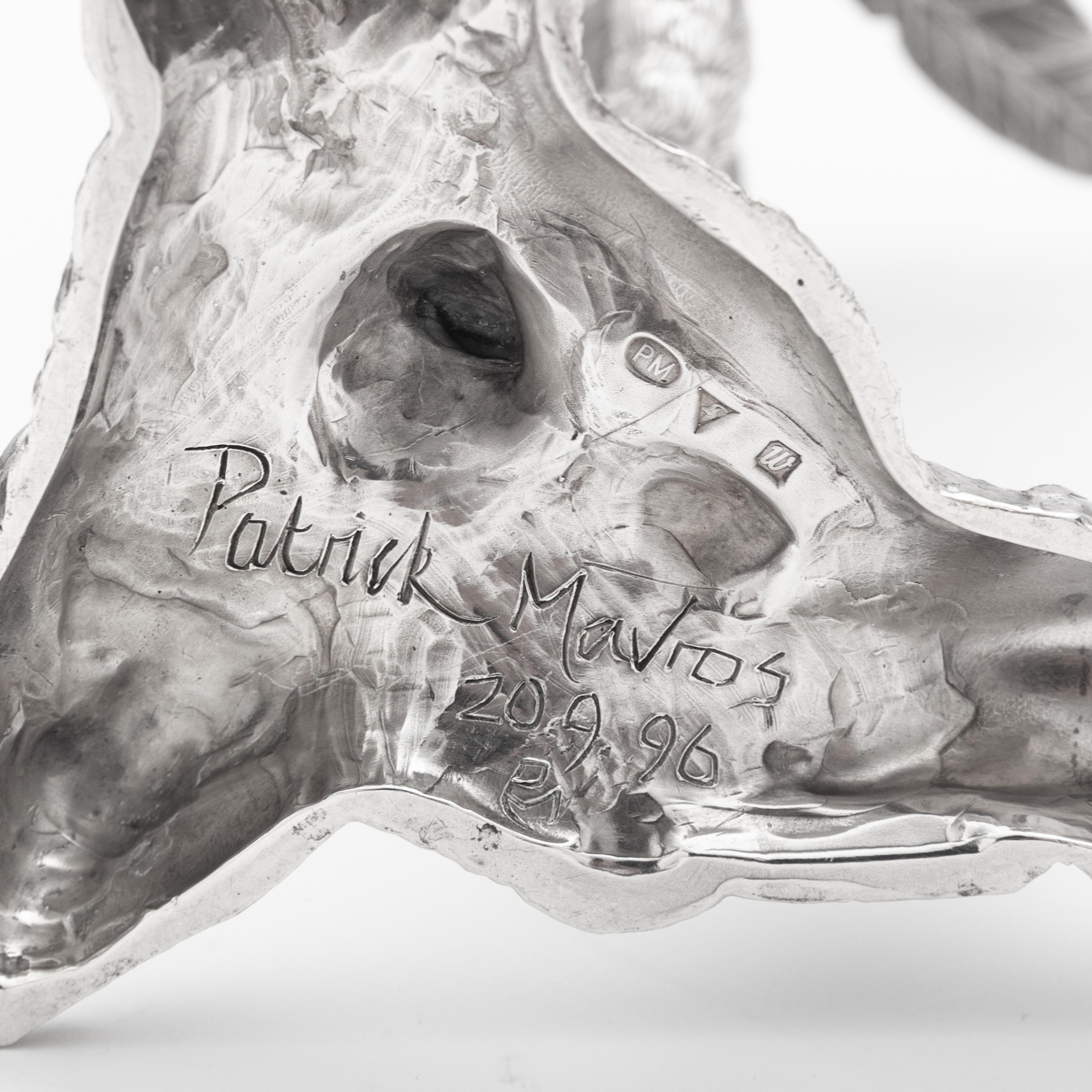 Patrick Mavros (London and Harare, Zimbabwe, Est. 1978) — Three Equatorial Palm Tree Candle Holders, 1996