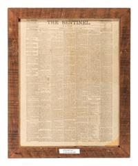 [CIVIL WAR - GETTYSBURG]. The Sentinel . Vol. I, No. 172. Richmond, VA: 3 October 1863.