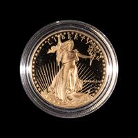 1-ounce proof gold bullion coin, 1986