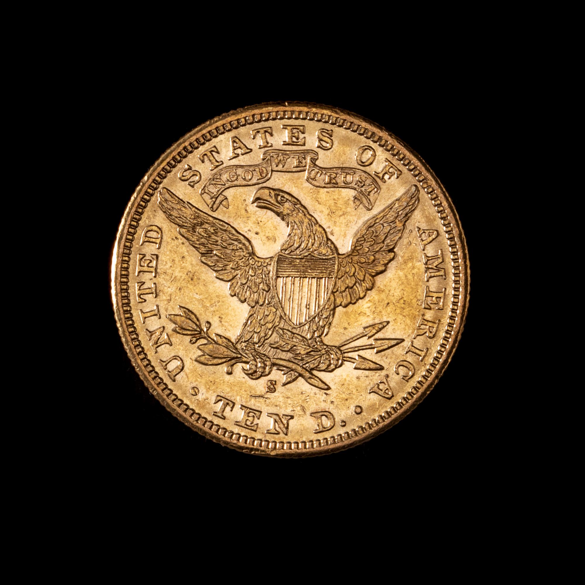 A United States 1903-S Liberty Head $10 Gold Coin