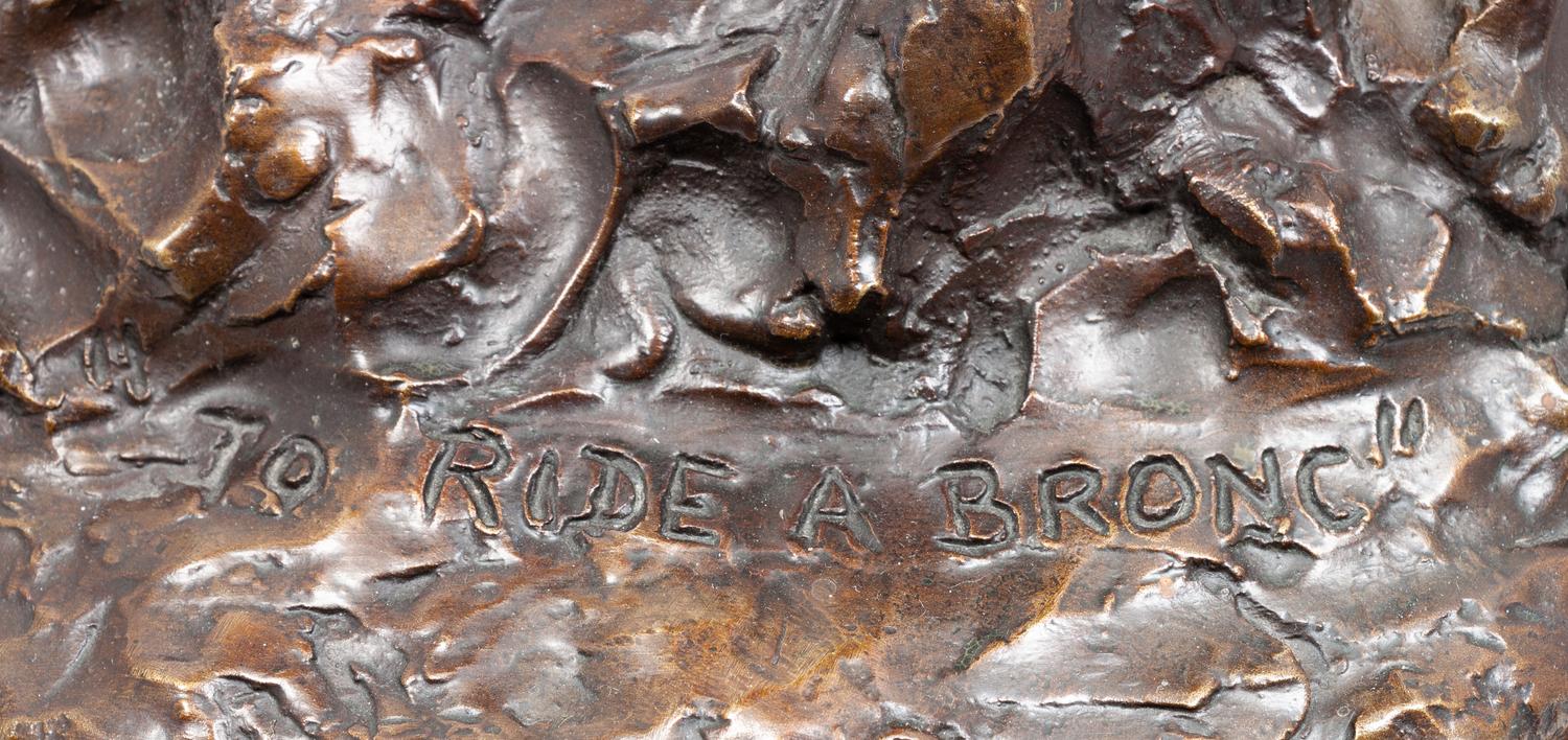 To Ride a Bronc , edition 32/100