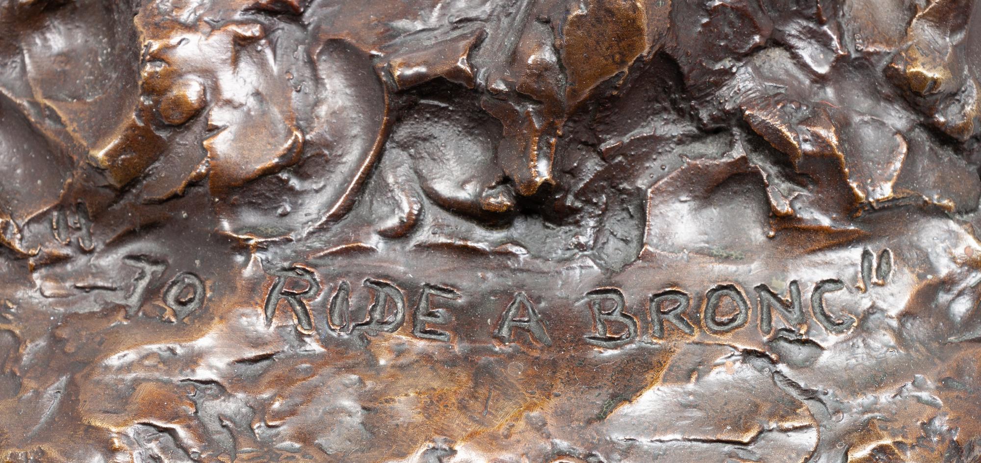 To Ride a Bronc , edition 32/100