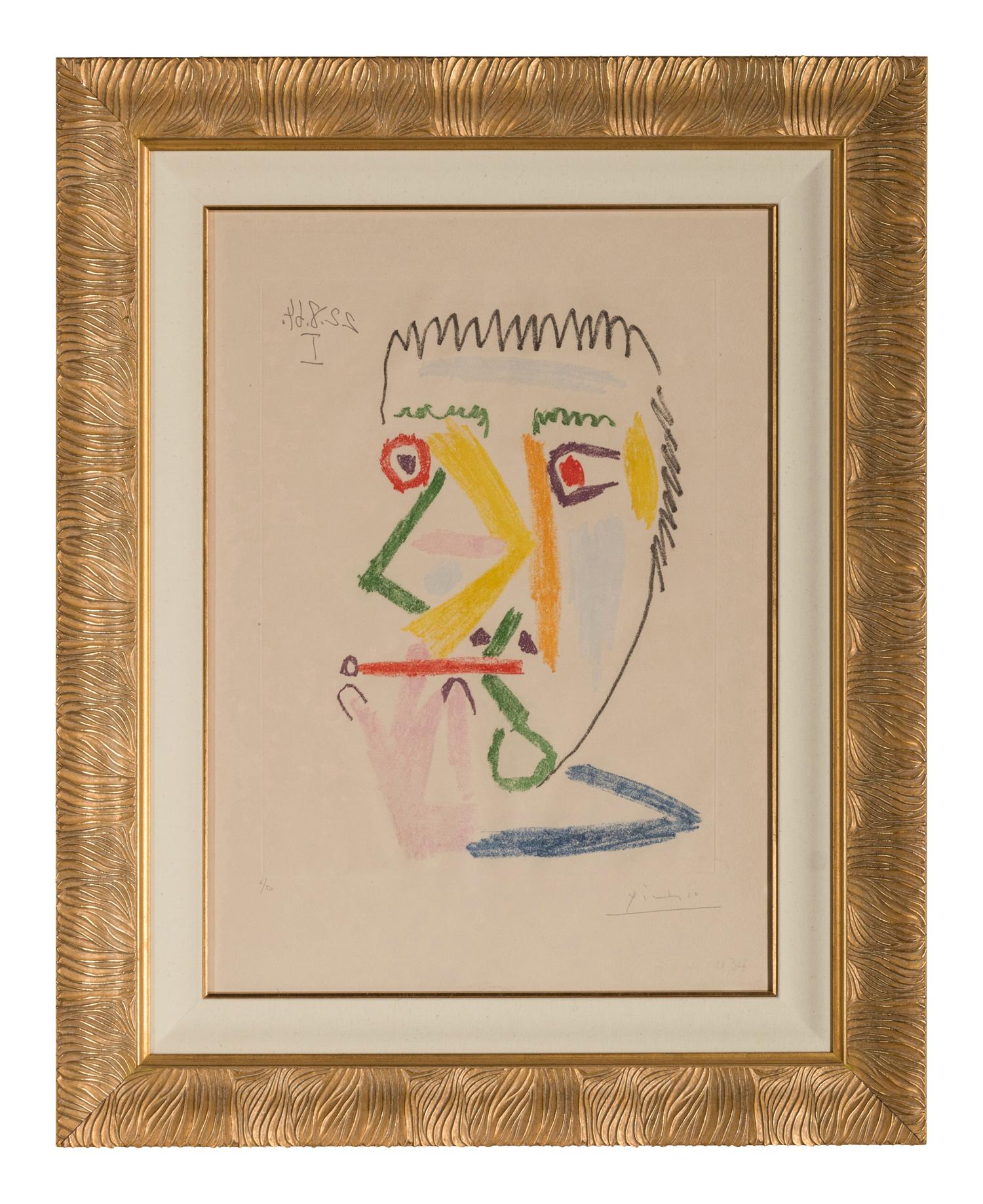 Fumeur à la cigarette rouge , 1964