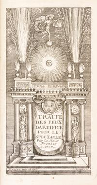 [FREZIER, AMEDEE FRANCOIS] Traite des feux d'artifice... Paris, 1715. First edition. With 8 plates on the manufacture of fireworks.