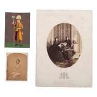 [Early Photography] Group of 190 Carte de Visites and Cabinet Cards of European Subjects, incl. Royalty.
