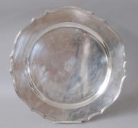 Large sterling silver tray gorham corporation, providence, ri, mid 20th century
