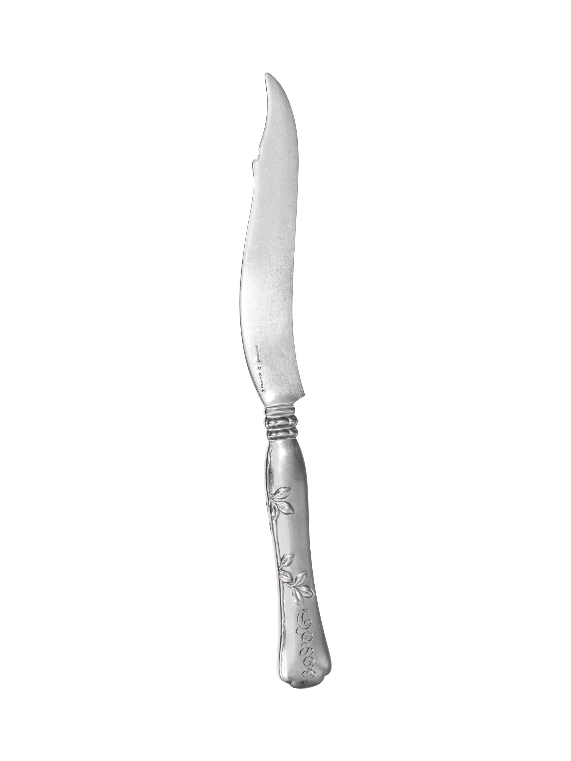 An American Silver Fish Service