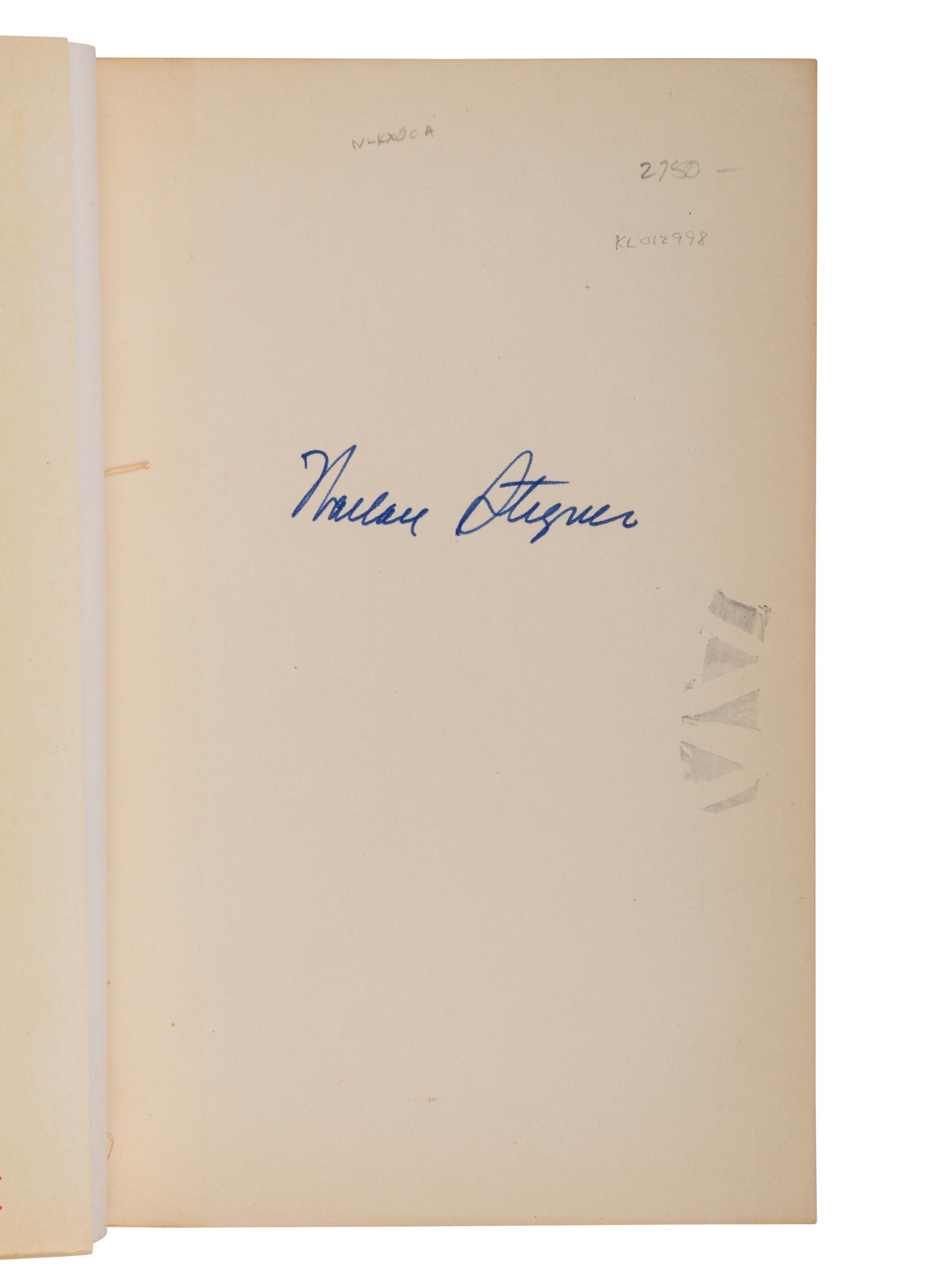 STEGNER, Wallace (1909-1993). The Big Rock Candy Mountain . New York: Duell, Sloan and Pearce, 1943.