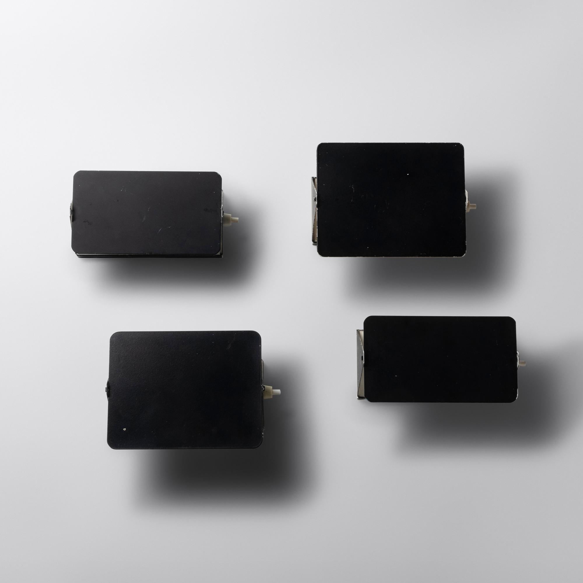 Two Pairs of Sconces, model no. CP1, c. 1963 Galerie Steph Simon, France
