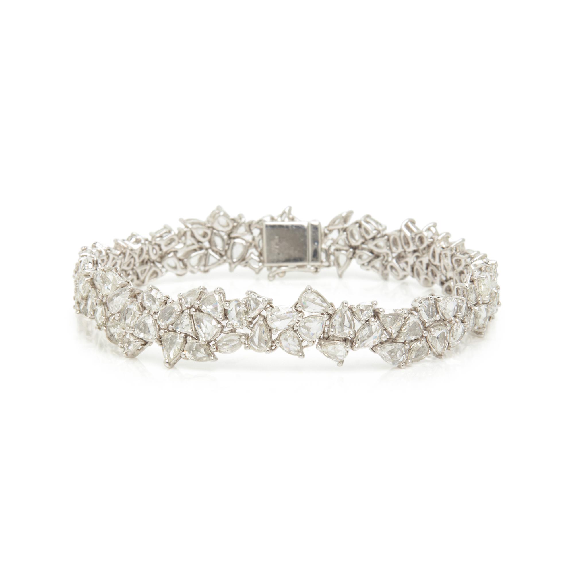 WHITE GOLD AND DIAMOND BRACELET