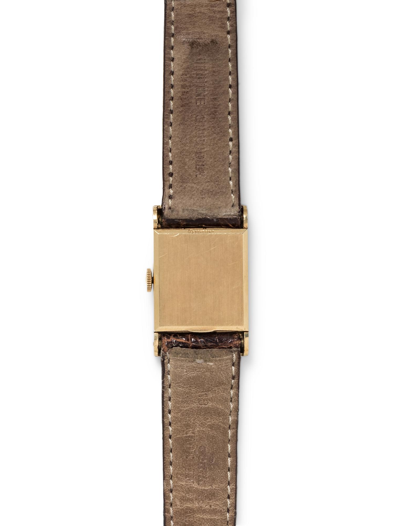 WITTNAUER, VINTAGE, 14K YELLOW GOLD WRISTWATCH