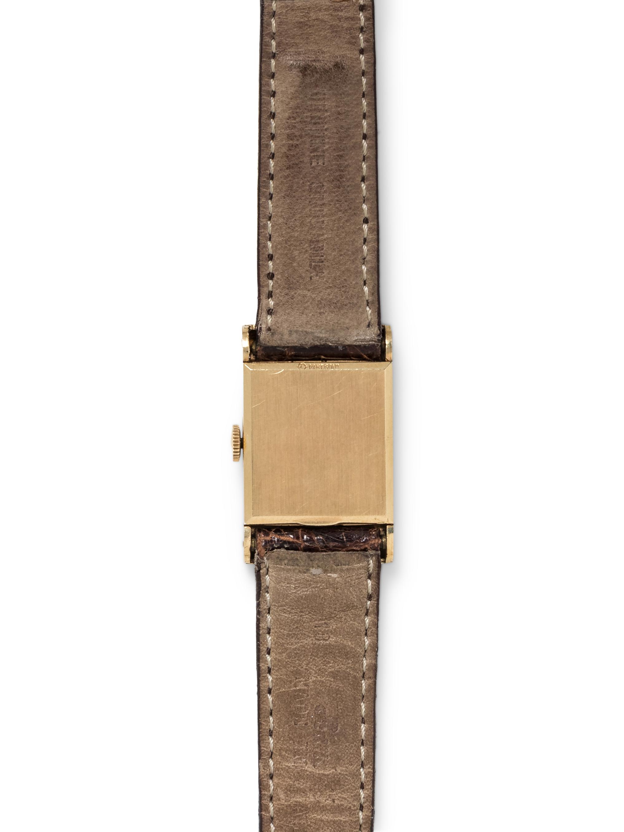 WITTNAUER, VINTAGE, 14K YELLOW GOLD WRISTWATCH