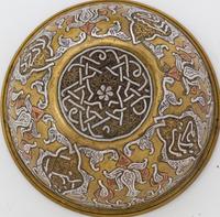 Thirteen Silver Inlaid Vessels