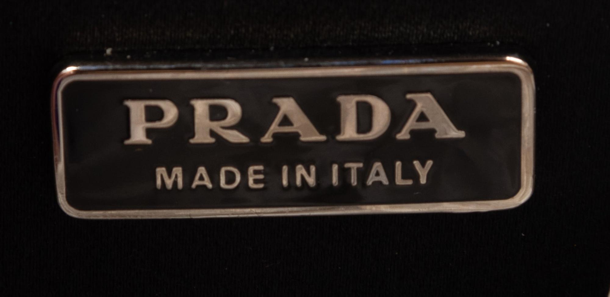 Five Designer Bags: Two Judith Leiber Bags, Three Prada Bags