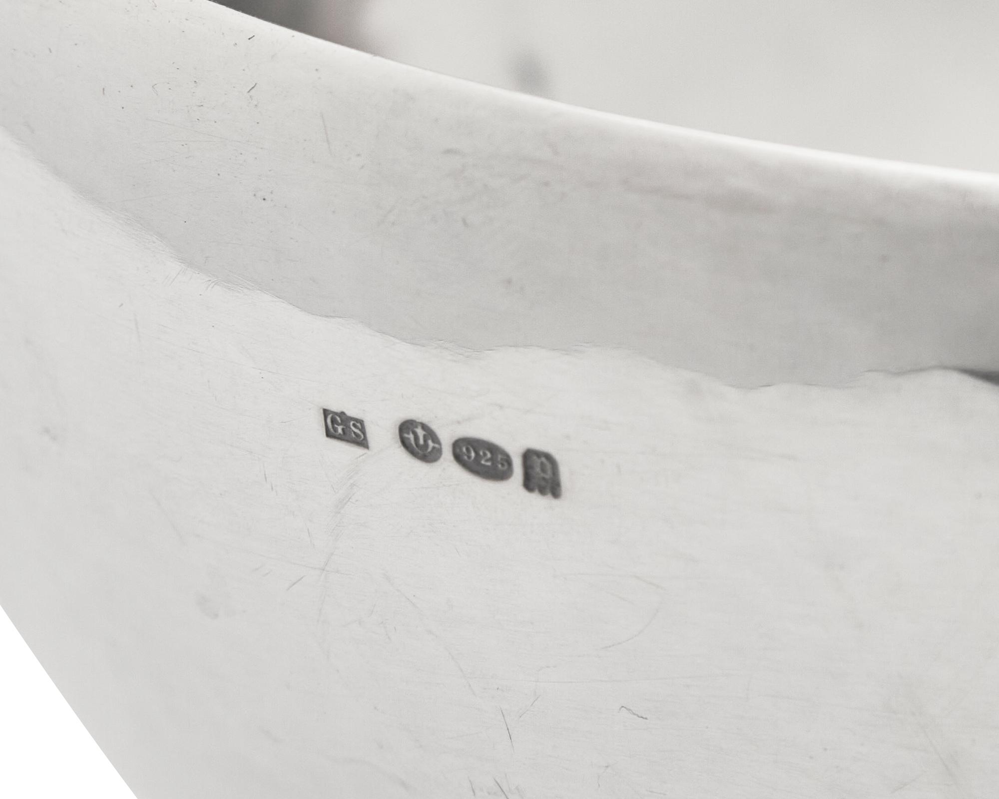 An Oscar Gundlach-Pedersen Designed Georg Jensen Silver Bowl