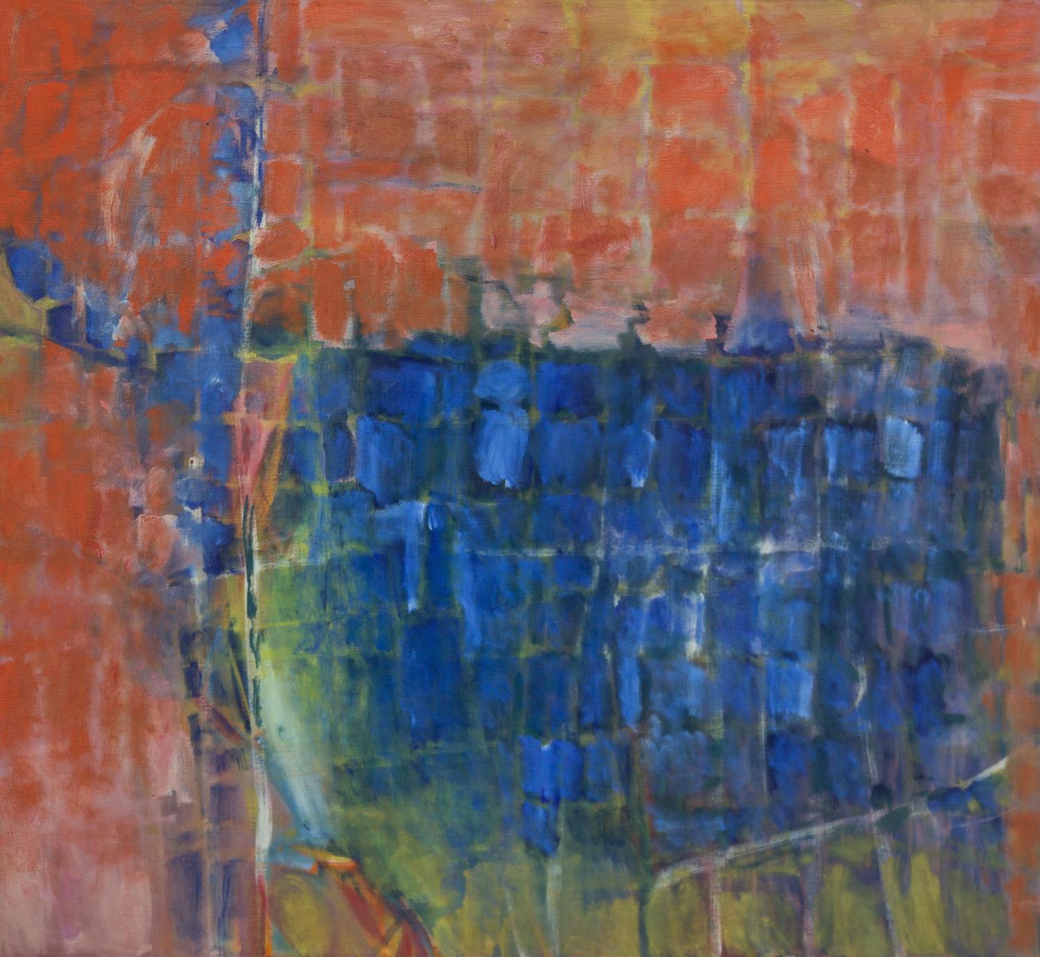 Seymour Boardman, (American, 1921-2005), Blue Heat, 1959