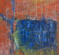 Seymour Boardman, (American, 1921-2005), Blue Heat, 1959