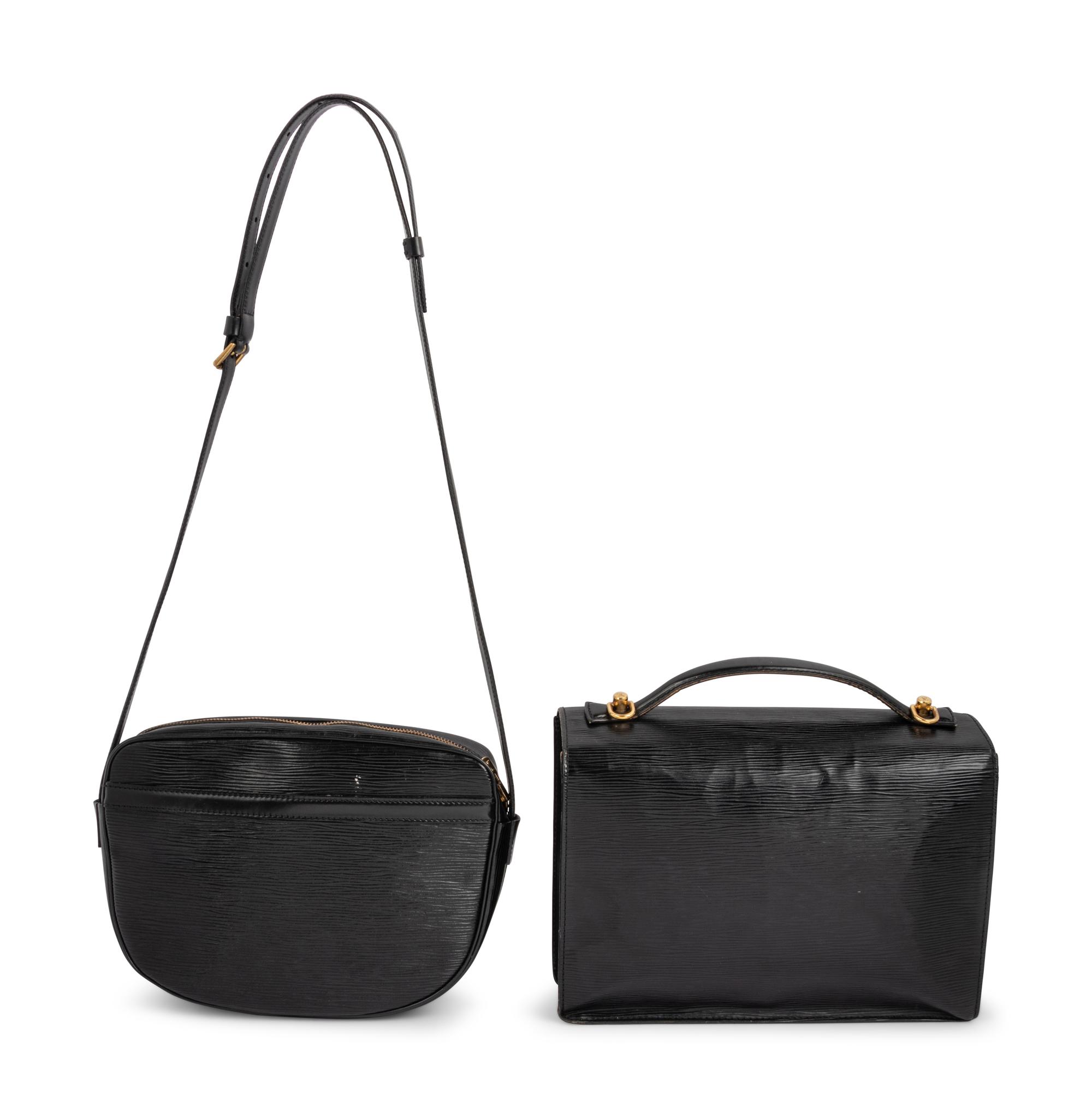 Two Louis Vuitton Epi Leather Handbags, 1988-93