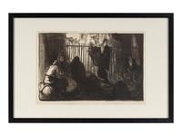 Untitled (Refugees Sheltering among Ruins), c. 1917